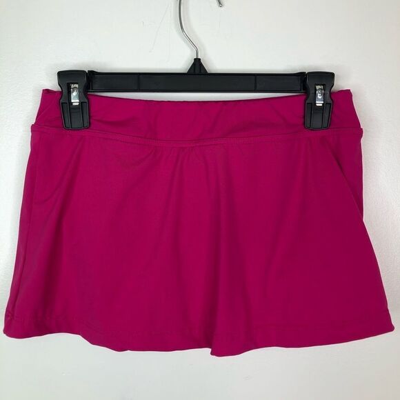 Lands End Size 4 Tankini‎ Swim Bottom Skirt Skirted Solid Pink - Picture 1 of 7